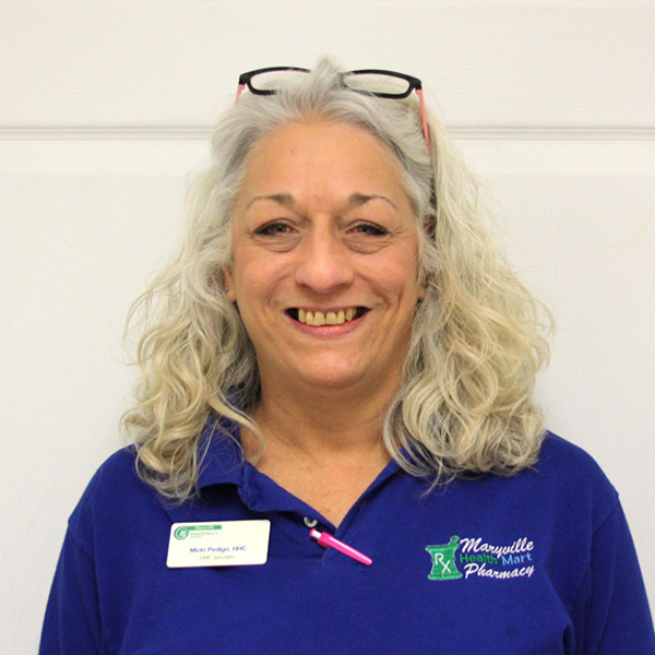 Micki Pedigo of Maryville Pharmacy